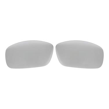 Imagem de COODY Lentes polarizadas de substituição para óculos de sol Spy Optic Logan, Cinza adaptável à luz