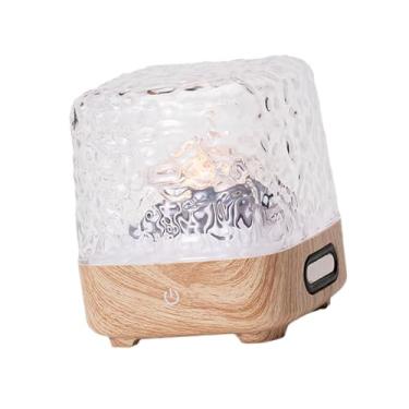 Imagem de Whtkoph Projetor de Mesa com Luminária de água 3D, Luz E Som Relaxantes para Barraca, Quarto, Hotel, Madeira, Tamanho real