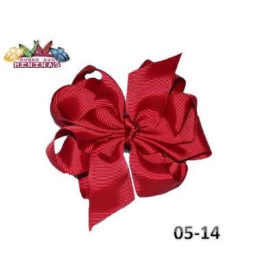 Imagem de 1 Bico de Pato Infantil Criança Cabelo Presilha Com Laço Megalaço Bout