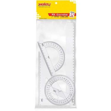 Imagem de Conjunto Para Desenho 2 Grau New Line Cristal - Planeta Brinquedos