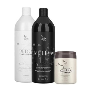 Imagem de Zap Me Leva+ Shampoo e Máscara ( 2 x 1 Litro ) e Ztox 950g