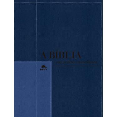 Imagem de Biblia Nvi Em Ordem Cronologica - Capa Azul