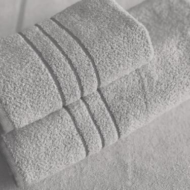 Imagem de Jogo de Banho 5pçs Hotel 440g/m² Cinza  Roma  TEKA Profiline