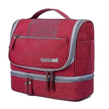 Imagem de Sacos de higiene pessoal cosméticos bolsa de lavagem de armazenamento 
