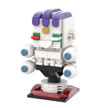 Imagem de Conjunto de construção MOOXI-MOC Anime Demon Slayer Brick Mini Headz