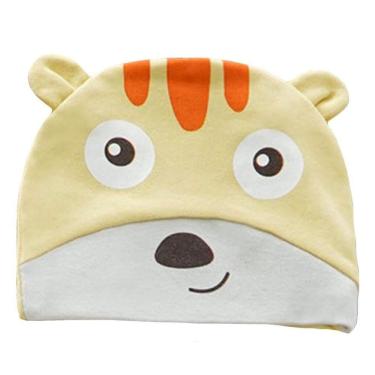 Imagem de Gorro Fantasia Para Bebê 17x14cm Leão Amarelo