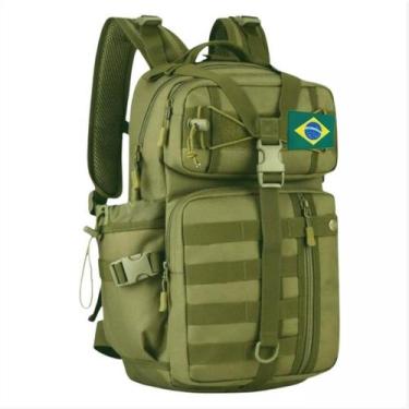 Imagem de Mochila Militar tática 40 Litros Camping Trilha masculina - NoBrand, V