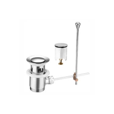 Imagem de Válvula Ralo Click Com Haste Para Pia Lavatório Cuba 1 1/4 - Creatore