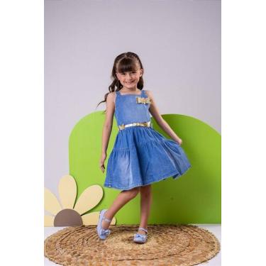 Imagem de Vestido Blogueirinha Stella Jeans - Confeccionado em Algodão com Cinto