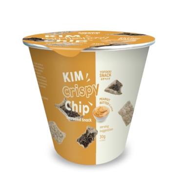 Imagem de Salgadinho de Alga Marinha Coreano Sabor Manteiga e Amendoim Snack Copo - 30 gramas