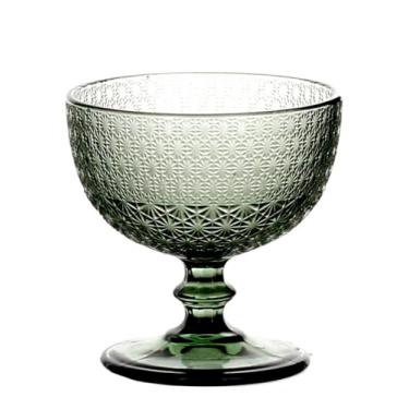 Imagem de TAÇA DE SOBREMESA CRISTAL ECO VRD 10X10X10CM JG C/4 PC