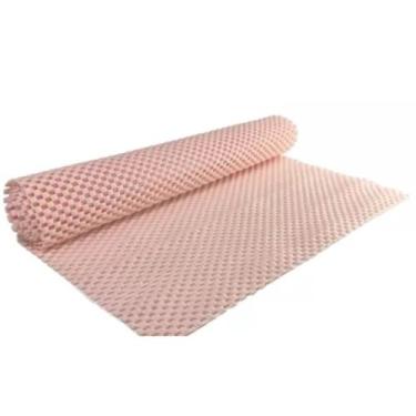 Imagem de Forro Antiderrapante Para Gavetas Armários PVC 30x90cm Clink, Rosa