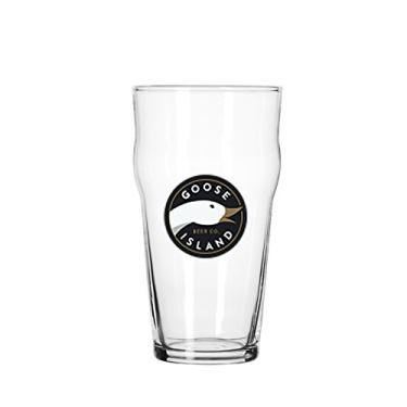 Imagem de Goose Island Copo de cerveja Signature Nonic (pacote com 2)