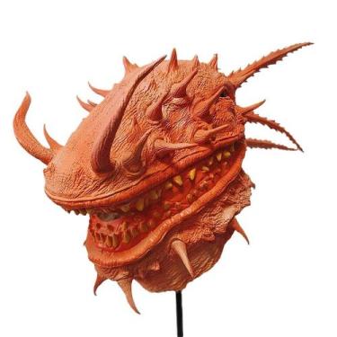 Imagem de Máscara bioquímica mutante, cabeça de peixe, látex, cosplay realista -