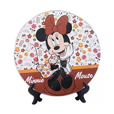 Imagem de Suporte De Panela De Vidro Minnie 20x20cm Disney Licenciado