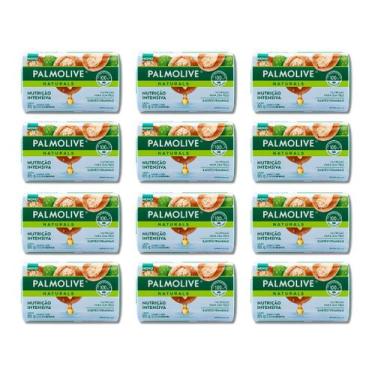 Imagem de Kit 12 Sabonetes em Barra Palmolive Naturals Nutrição Intensiva Com Ka
