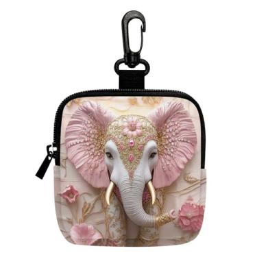 Imagem de Porta-chaves mini porta-moedas, bolsa multifuncional para chaves, moedas, fone de ouvido, batom 3, LCS multicolorido 28809, Tendência