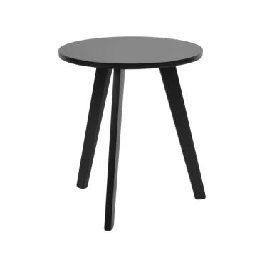 Imagem de Mesa Lateral Baixa Preta