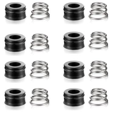 Imagem de heyous Conjunto de mola de assento de torneira de 24 peças anel de vedação de núcleo adequado para consertar torneira de cozinha banheiro pia banheiras chuveiro