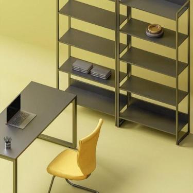 Imagem de Estante Alta Martiflex Iron com em Aço Tubular e Tampo em Mdp Bp de 25