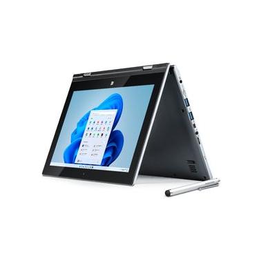 Imagem de Notebook 2 em 1 Positivo DUO C464D Intel® Celeron® Dual Core Windows 11 Home 11" IPS Full HD - Cinza