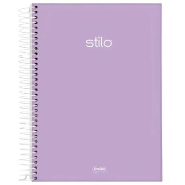 Imagem de Caderno Espiral Universitário A4 Capa Dura 1 Matéria 80 Folhas Stilo Jandaia Estampa 1