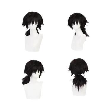 Imagem de Fantasia De Cosplay De Anime Adulto Tomioka Giyuu Kimetsu No Yaiba Com