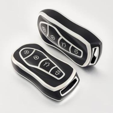 Imagem de Capa protetora de TPU para chaves Geely Boyue Pro/Xingyue S Smart Remote Key, suprimentos para chaves automotivas
