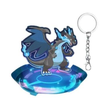 Imagem de Pingente De Chaveiro Pikachu Charizard De 6CM, Broche Magnético Fofo, 