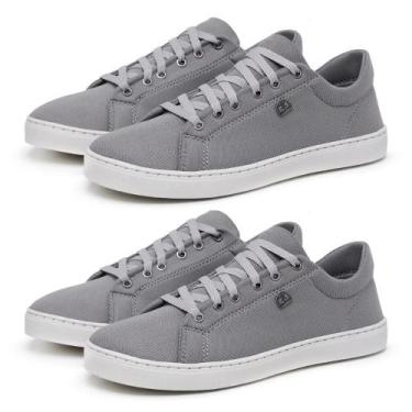 Imagem de Kit 2 Tênis Casual Masculino Slim Estiloso Confortável - Bless Acessór