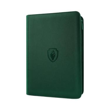 Imagem de Fichário De Cartas Colecionáveis 360 Com 9 Bolsos, Zíper, Capa Premium