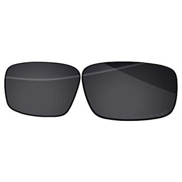 Imagem de Ensky Lentes de reposição HardyShield para óculos de sol Oakley Si Ballistic Det Cord, Preto coral - Estampa polarizada, Si Ballistic Det Cord