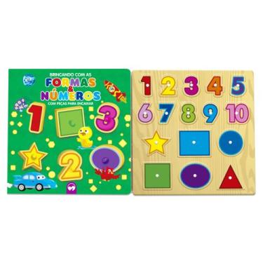 Imagem de Livro - Brincando com Formas e Números