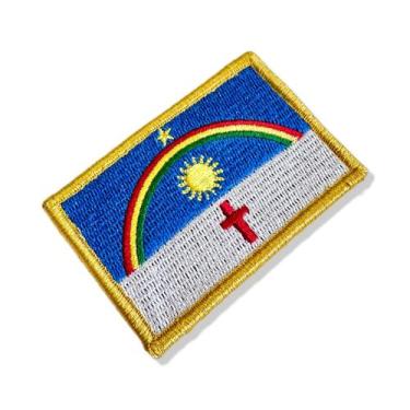 Imagem de BE0420-001 Bandeira Pernambuco Patch Bordado 7,5x5,0cm - BR44