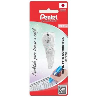 Imagem de Refil Fita Corretiva 5Mmx 6M Ztp205 Pentel