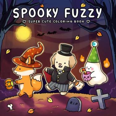 Imagem de Livro de colorir Spooky Cutie Halloween Edição Limitada Art - taiyuank
