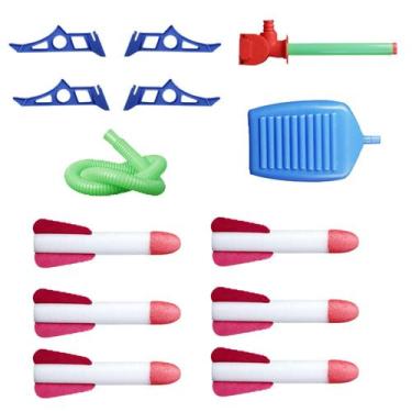 Imagem de Lançadores de foguetes de brinquedo para crianças e brinquedos Air Roc