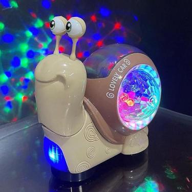 Imagem de Simulação Snail Walking W Light Music Electronic Children's - Gloome S