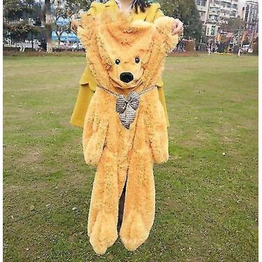 Imagem de Boneca de pelúcia em pele de urso semiacabada de alta qualidade para c
