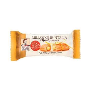 Imagem de Mini Snack de Massa Folhada Recheado com Creme Vicenzi 25g - Matilde V