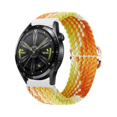 Imagem de Pulseira Trançada Respirável Para Relógio Samsung 7 FE 6 Gear S3 20mm 
