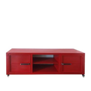 Imagem de Rack Para Tv Queens - Estilo Industrial Em Ferro - Seu Bento Mobilia, 