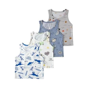 Imagem de Colete Infantil Fino De Cor Sólida Joker 1 3 4 Peças Quatro Estações M