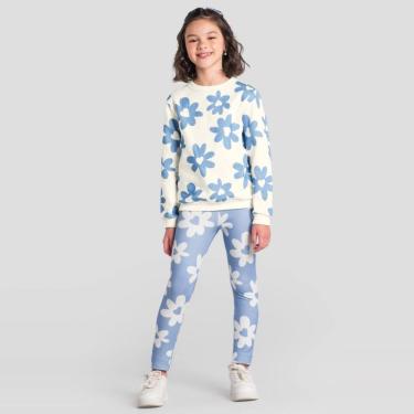 Imagem de Blusão infantil menina em moletom Brandili