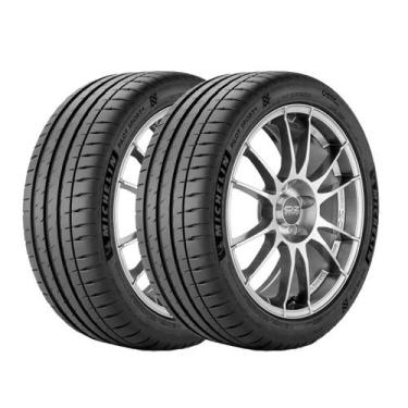 Imagem de Kit 2 Pneus Aro 19 Michelin 235/45 R19 99Y Pilot Sport 4 MO