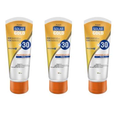 Imagem de Kit 3un Protetor Solar Facial FPS 30 Toque Seco Proteção Diária 50ml S