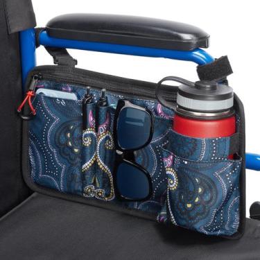 Imagem de Bolsa lateral Walker JOYTUTUS para cadeira de rodas, andador e scooter