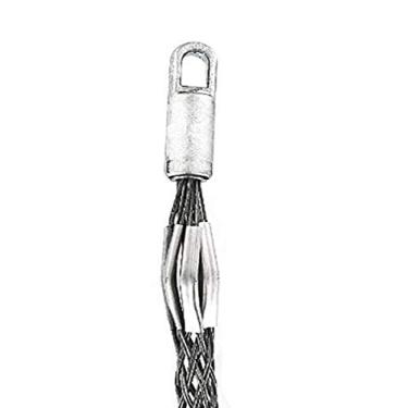 Imagem de Leviton Olho giratório L8603, malha fechada, trama dupla, resistente, alça de malha de arame com diâmetro de 0,750 a 0,990, comprimento médio