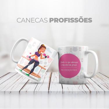 Imagem de Caneca Personalizada Profissão Professora Educação Fisica