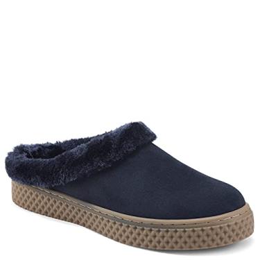 Imagem de Aerosoles Ella Mule Feminino, Camurça sintética azul-marinho, 9 Wide